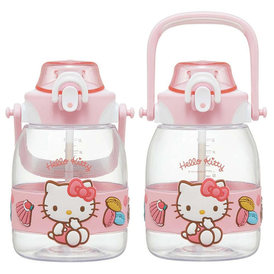 Skater 1 2L Straw Hopper Water Bottle for Girls – Sanrio Hello Kitty - WAFUU JAPAN