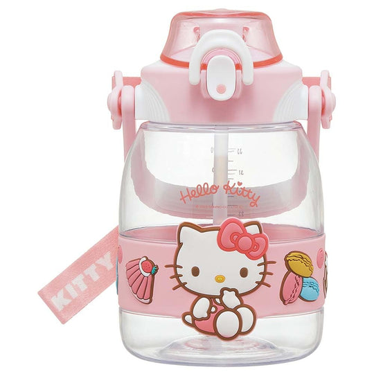 Skater 1 2L Straw Hopper Water Bottle for Girls – Sanrio Hello Kitty - WAFUU JAPAN