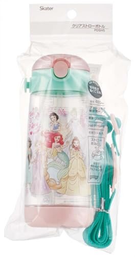 Skater Disney Princess Water Bottle 480ml PDSH5 - WAFUU JAPAN