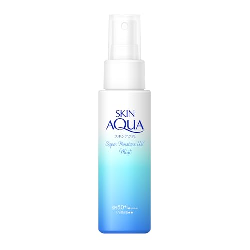 SKIN AQUA Super Moisture UV Mist 60ml SPF50+ PA++++ - WAFUU JAPAN