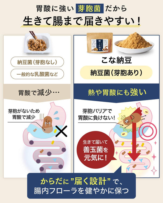 Sonomono Natto Powder Live Bacteria Organic Pesticide Free 100 Percent Soy 50g - WAFUU JAPAN
