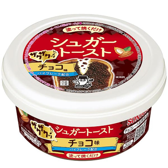 Sonton Sugar Toast Zakzaku Chocolate Flavor Jam 100g - WAFUU JAPAN