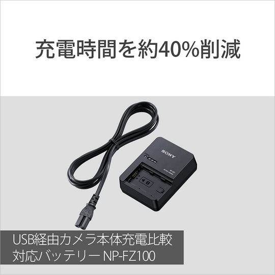 Sony Battery Charger Fast Charging Compatible with BC - QZ1 Model 100 - 240V - WAFUU JAPAN