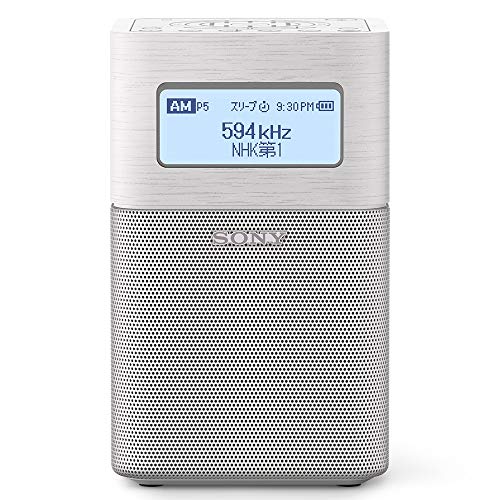 SONY Home Radio SRF-V1BT FM/AM/Wide FM/Bluetooth White SRF-V1BT W - WAFUU JAPAN