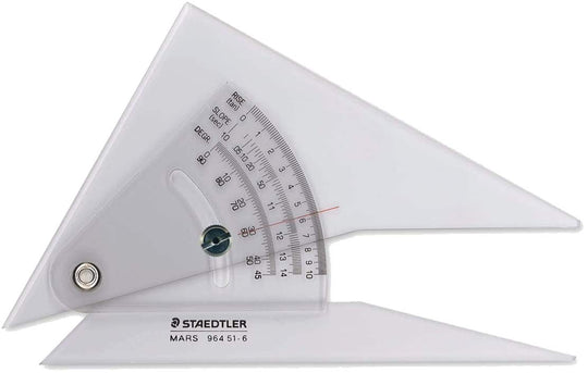 STAEDTLER Adjustable Set Square Ruler Mars 15cm 964 51 - 6 - WAFUU JAPAN