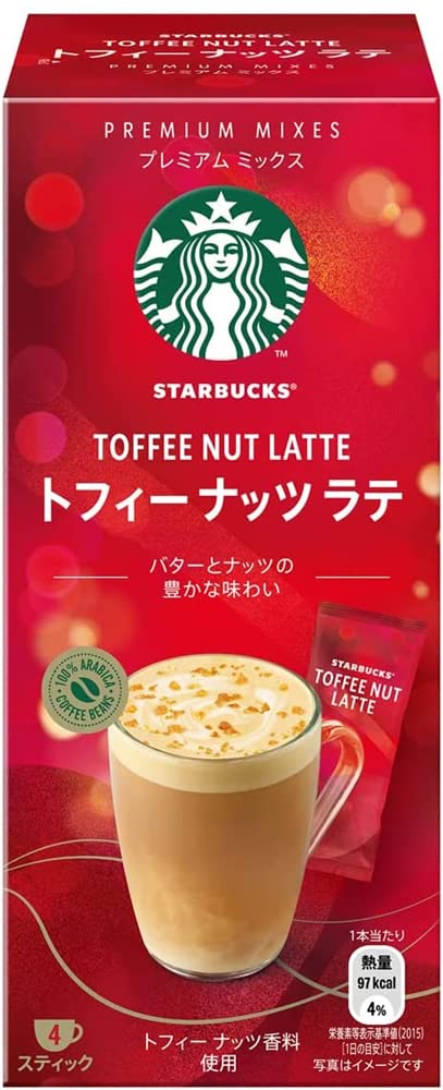 Starbucks Premium Mixed Toffee Nut Latte - WAFUU JAPAN