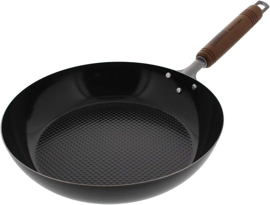 Summit Kogyo Embossed Frying Pan 20cm 22cm 24cm 26cm 28cm - WAFUU JAPAN