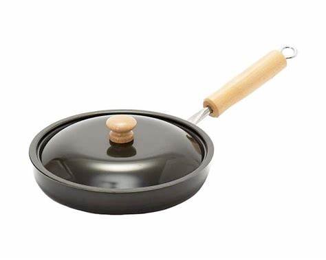 Summit Kogyo Frying Pan with Lid 20cm - WAFUU JAPAN