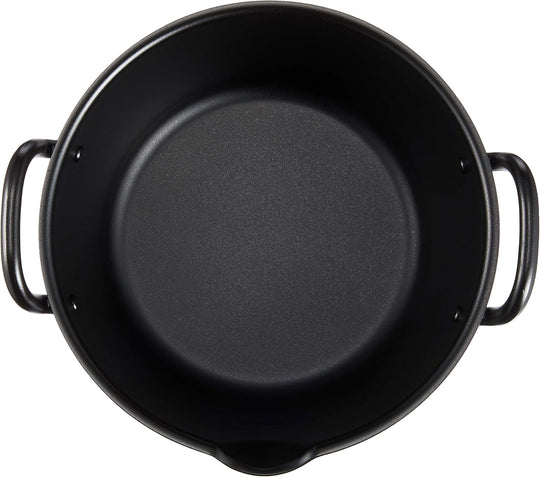 Summit Kogyo IH Deep Frying Pot 20cm with Lid - WAFUU JAPAN