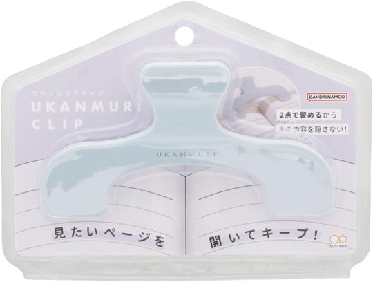 Sunstar Stationery Die - Cut Ukammuri Clip Water Clear S3623300 - WAFUU JAPAN