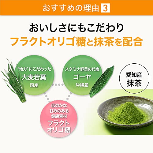 Suntory Aojiru Goya Barley Grass Fiber Supplement 150 Capsules - WAFUU JAPAN