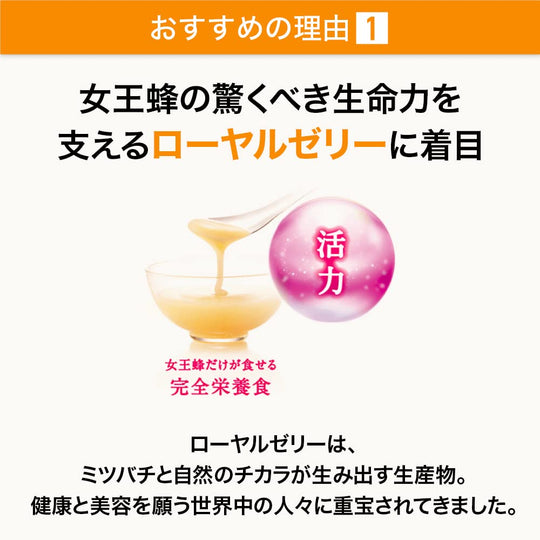 Suntory Royal Jelly + Sesamin E (120 tablets) - WAFUU JAPAN