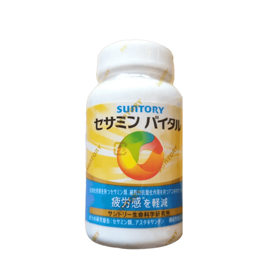 Suntory Sesamin Vital Functional Food Supplement bottle 180 Capsules 60 Days - WAFUU JAPAN