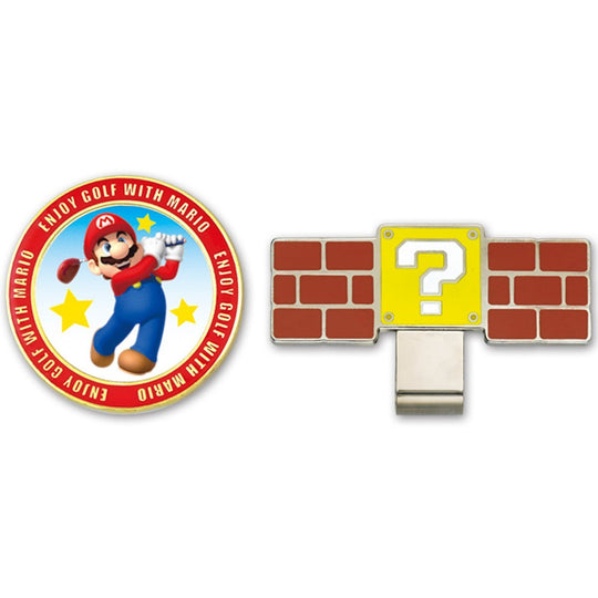 Super Mario Enjoy Caddie Bag Green Marker - Super Mario Golf (SMM005) - WAFUU JAPAN