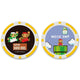 Super Mario 高尔夫筹码球标 趣味造型 ABS树脂与铁 Super Mario Bros Mario、Luigi