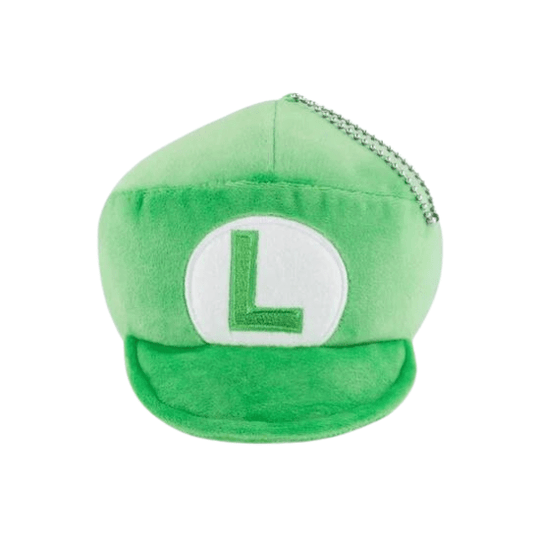 Super Mario Luigi Hat Plush Pouch Limited - WAFUU JAPAN