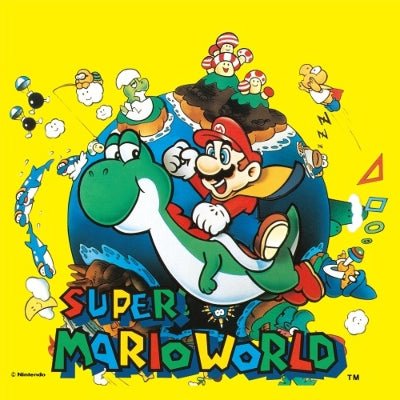 Super Mario World Analog Original Soundtrack 3LP Vinyl Record - WAFUU JAPAN