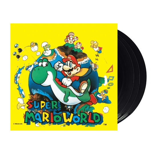 Super Mario World Analog Original Soundtrack 3LP Vinyl Record - WAFUU JAPAN