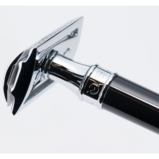 Suwada Double - Edged Razor Short Model Premium Shaving Tool DE86BL - WAFUU JAPAN