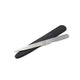 SUWADA Stainless Steel Nail File with Case 150mm Black Made in Japan