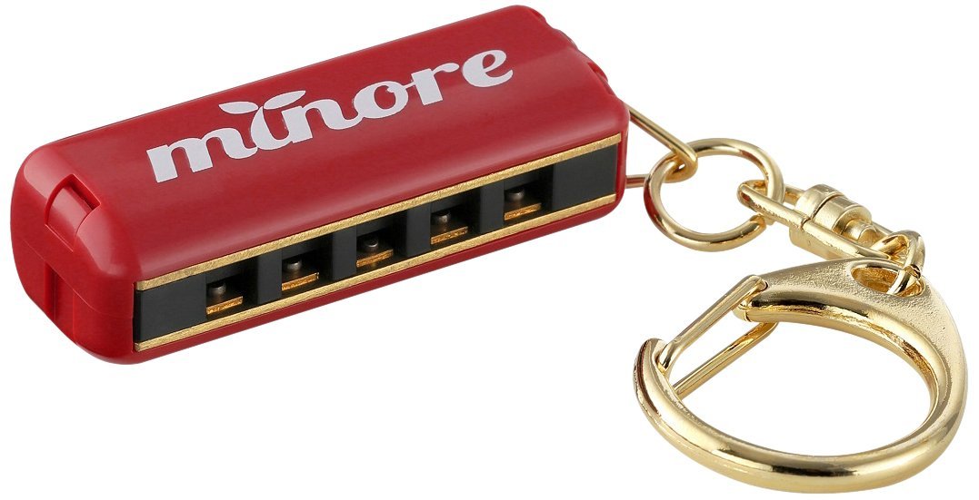 SUZUKI Mini-Harmonica minore 5-hole 10-note MHK-5R Red – WAFUU JAPAN