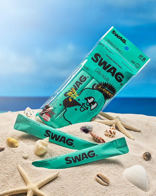 SWAG Cola Wash Mouthwash Breath Care Rinse 5 Packs - WAFUU JAPAN