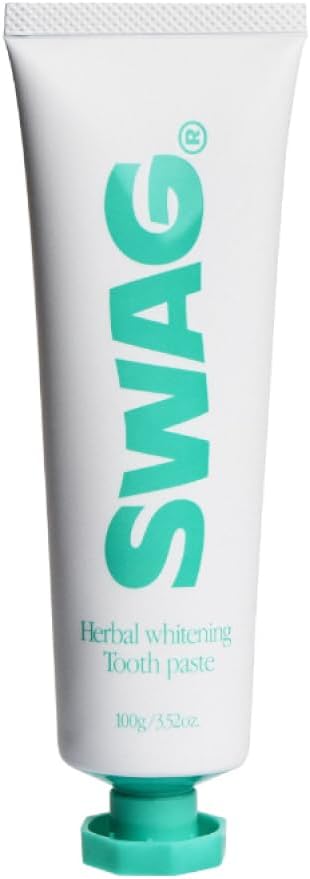 SWAG Herbal Whitening Toothpaste Super Mint Breath Care 100g Xylitol - WAFUU JAPAN