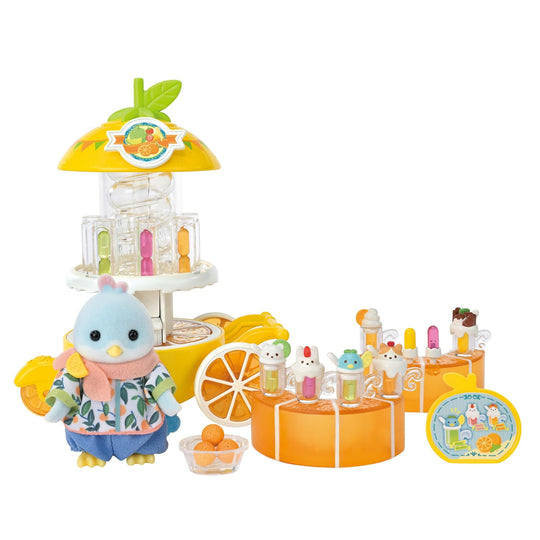 Sylvanian Families Amusement Park: Citrus Bird's Juice Stand - WAFUU JAPAN