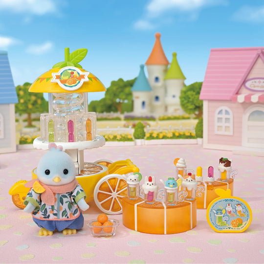 Sylvanian Families Amusement Park: Citrus Bird's Juice Stand - WAFUU JAPAN