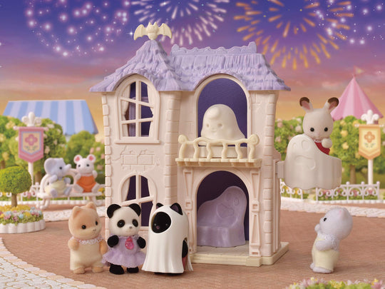 Sylvanian Families Amusement Park Thrill House Playset Dollhouse Toy for Kids 3 Years Up - WAFUU JAPAN