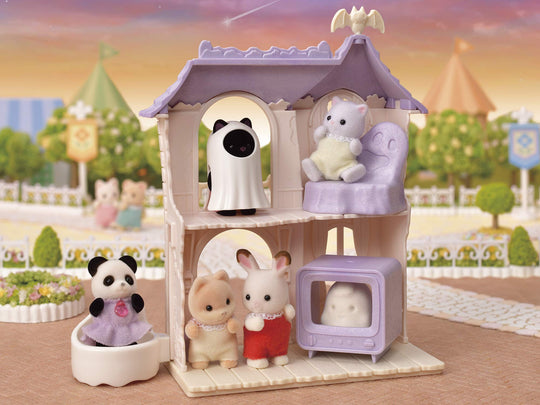 Sylvanian Families Amusement Park Thrill House Playset Dollhouse Toy for Kids 3 Years Up - WAFUU JAPAN