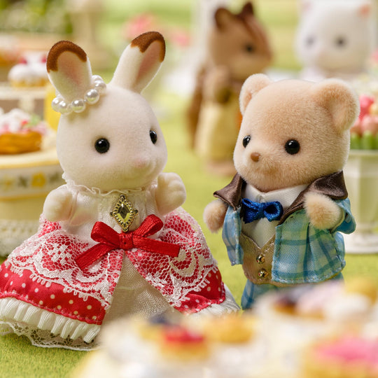 Sylvanian Families Anniversary Friends Doll Set Flare and Theo C76 Toy EPOCH - WAFUU JAPAN