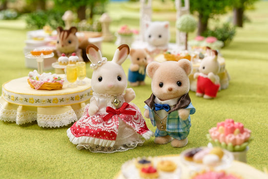 Sylvanian Families Anniversary Friends Doll Set Flare and Theo C76 Toy EPOCH - WAFUU JAPAN