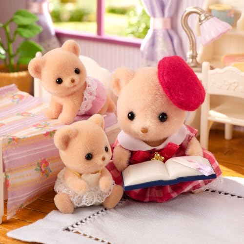 Sylvanian Families Biscuit Bear Twin Baby Dolls K - 70 Educational Toy for Kids 3 Years Up - WAFUU JAPAN