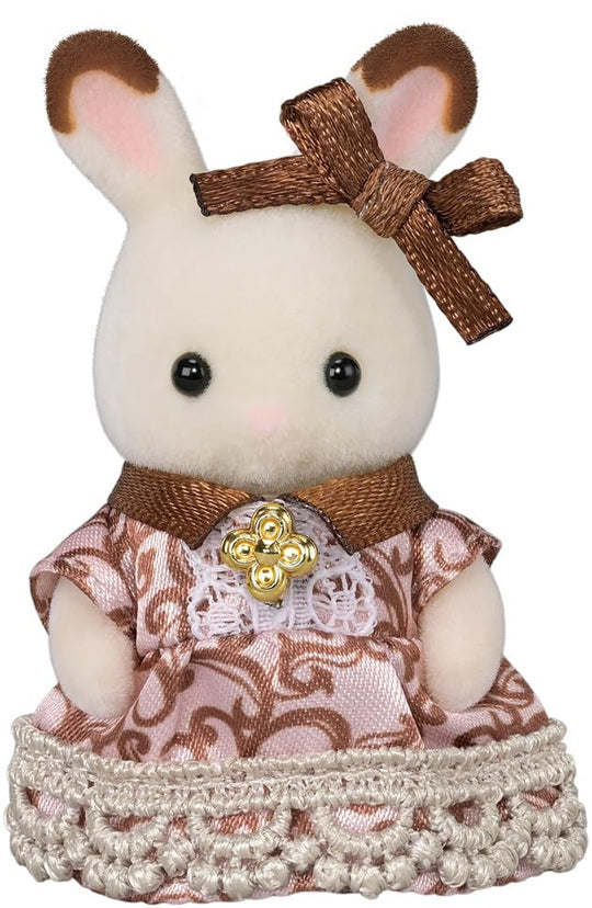 Sylvanian Families Chocolat Rabbit Family Anniversary Set C - 74 Dollhouse Toys - WAFUU JAPAN