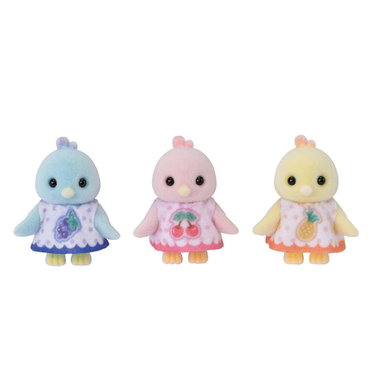 Sylvanian Families Citrus Bird Family Doll Set (FS - 62) ST - certified – Ages 3+ - WAFUU JAPAN
