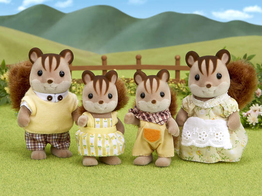 Sylvanian Families Dolls Kurumi Squirrel Family FS - 17 EPOCH - WAFUU JAPAN