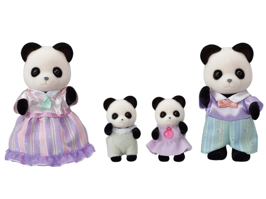 Sylvanian Families Dolls Panda Family FS - 39 EPOCH - WAFUU JAPAN