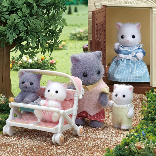 Sylvanian Families Dolls Persian Cat Family FS - 36 EPOCH - WAFUU JAPAN