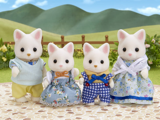 Sylvanian Families Dolls Silk Cat Family FS - 12 ST EPOCH - WAFUU JAPAN