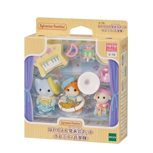 Sylvanian Families Doremifa Music Band Preschool Playset for Kids 3 Years Up - WAFUU JAPAN