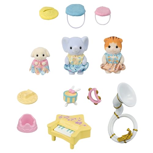 Sylvanian Families Doremifa Music Band Preschool Playset for Kids 3 Years Up - WAFUU JAPAN