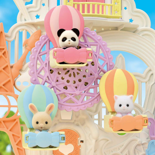 Sylvanian Families Dream Castle Amusement Park Playset Dollhouse KO - 66 Toy for Kids 3 Years Up - WAFUU JAPAN