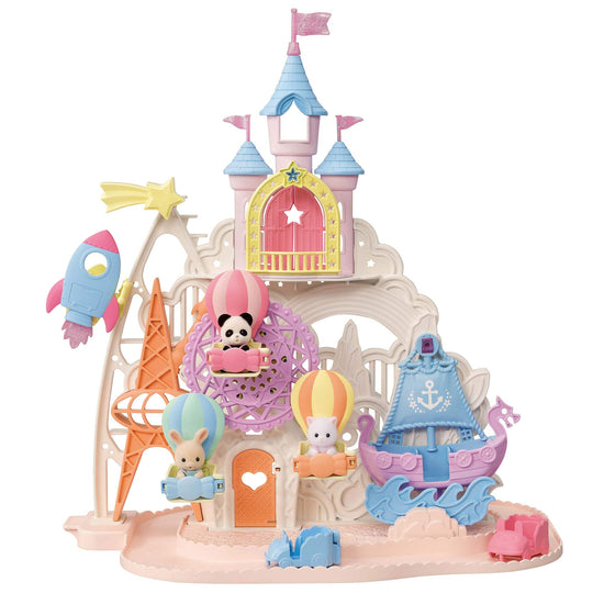 Sylvanian Families Dream Castle Amusement Park Playset Dollhouse KO - 66 Toy for Kids 3 Years Up - WAFUU JAPAN