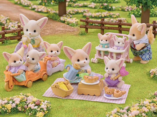 Sylvanian Families Fennec Family Doll Set FS - 48 Ages 3+ - WAFUU JAPAN