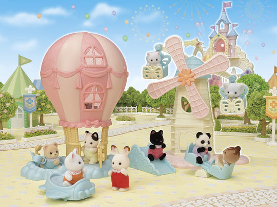 Sylvanian Families Fluffy Balloon House Playground Set KO - 71 Made in Japan - WAFUU JAPAN