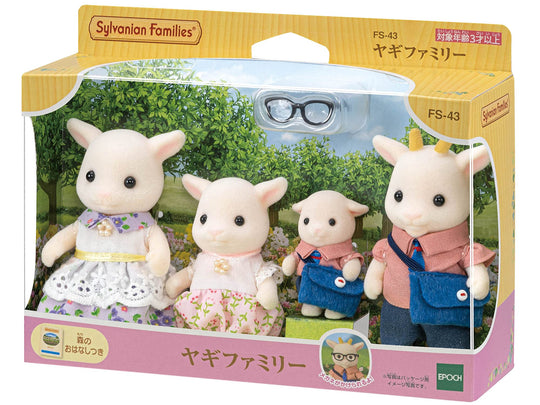 Sylvanian Families Goat Family Doll Set FS - 43 Ages 3+ - WAFUU JAPAN