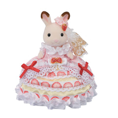Sylvanian Families Happy Birthday Flare Doll Strawberry Cake Dress C80 - WAFUU JAPAN
