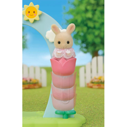 Sylvanian Families Nursery School Playground Swing Set Toy Dollhouse for Ages 3 Plus - WAFUU JAPAN