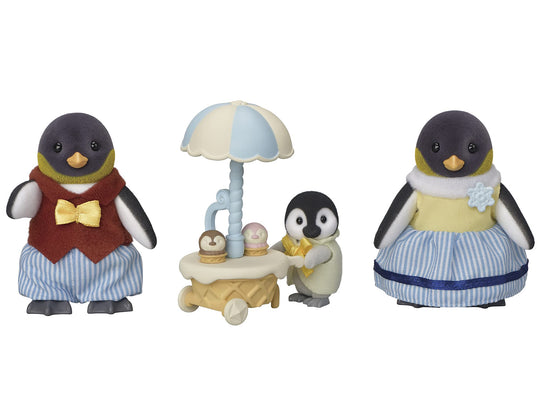 Sylvanian Families Penguin Family Dollhouse Set FS - 45 for Ages 3+ - WAFUU JAPAN